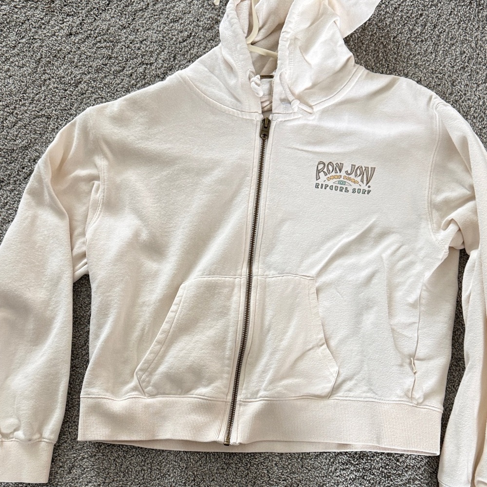 Ron Jon Women's Cream Hoodie